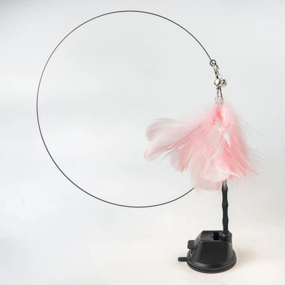Hands-Free Feather Cat Wand